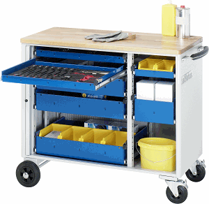 Werkzeugwagen, B 1025 x T 520 x H 890 mm