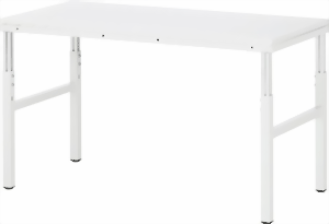 Anbau-Arbeitstisch 1200x500x650-1000 mm LxTxH, ohne Tischplatte