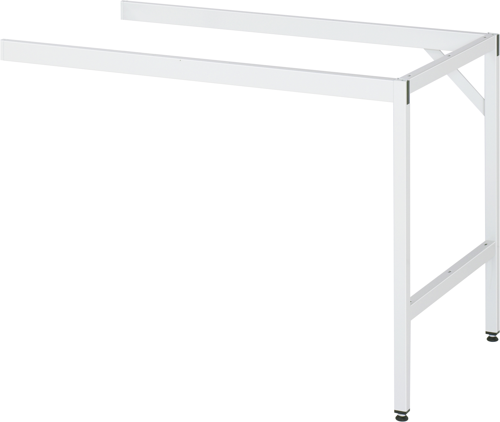 Arbeitstisch - Anbaugestell, B 1060 x T 860 x H 780-830 mm, ohne Platte