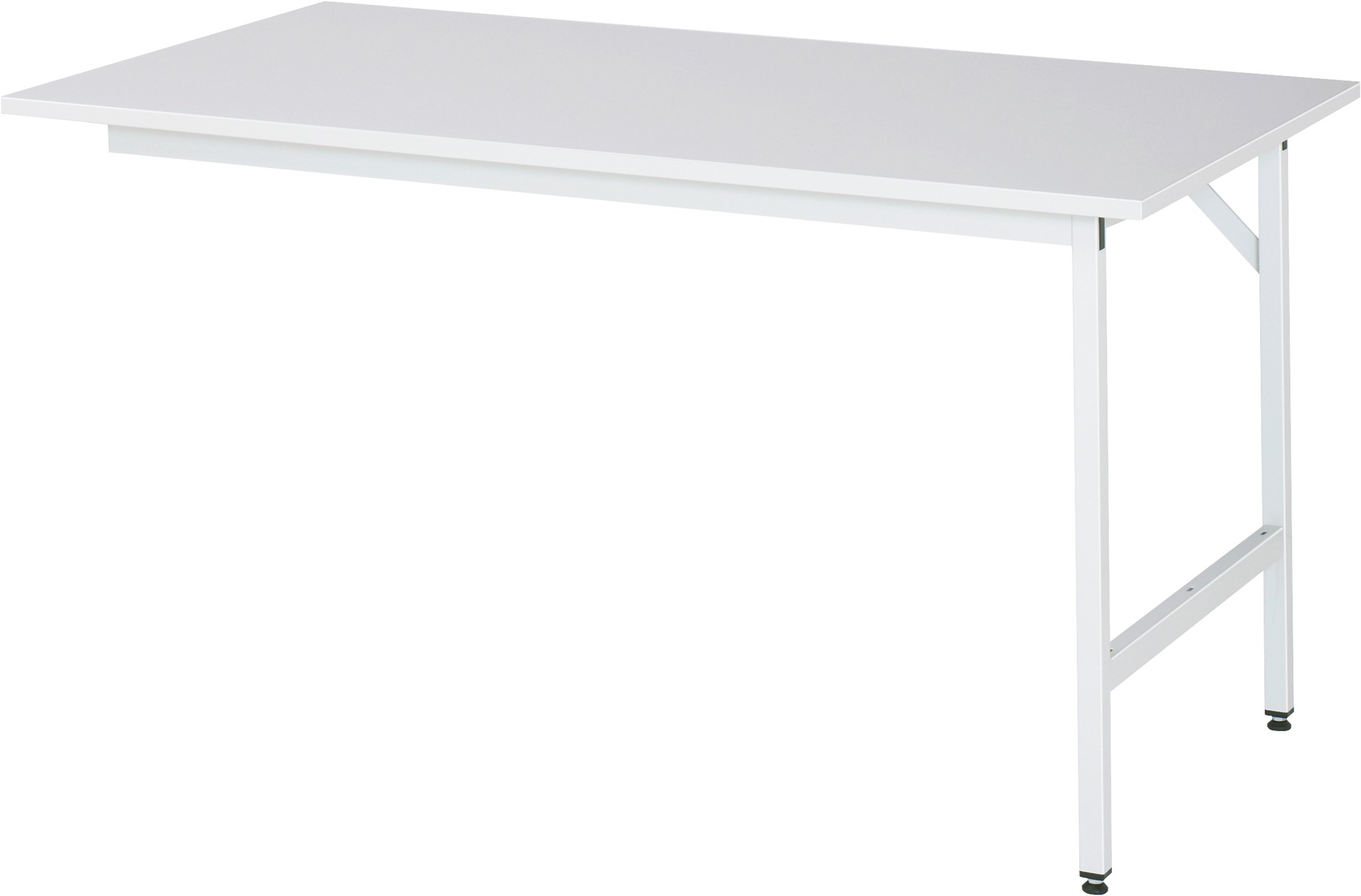 Anbautisch, B 1250 x T 800 x H 800-850 mm