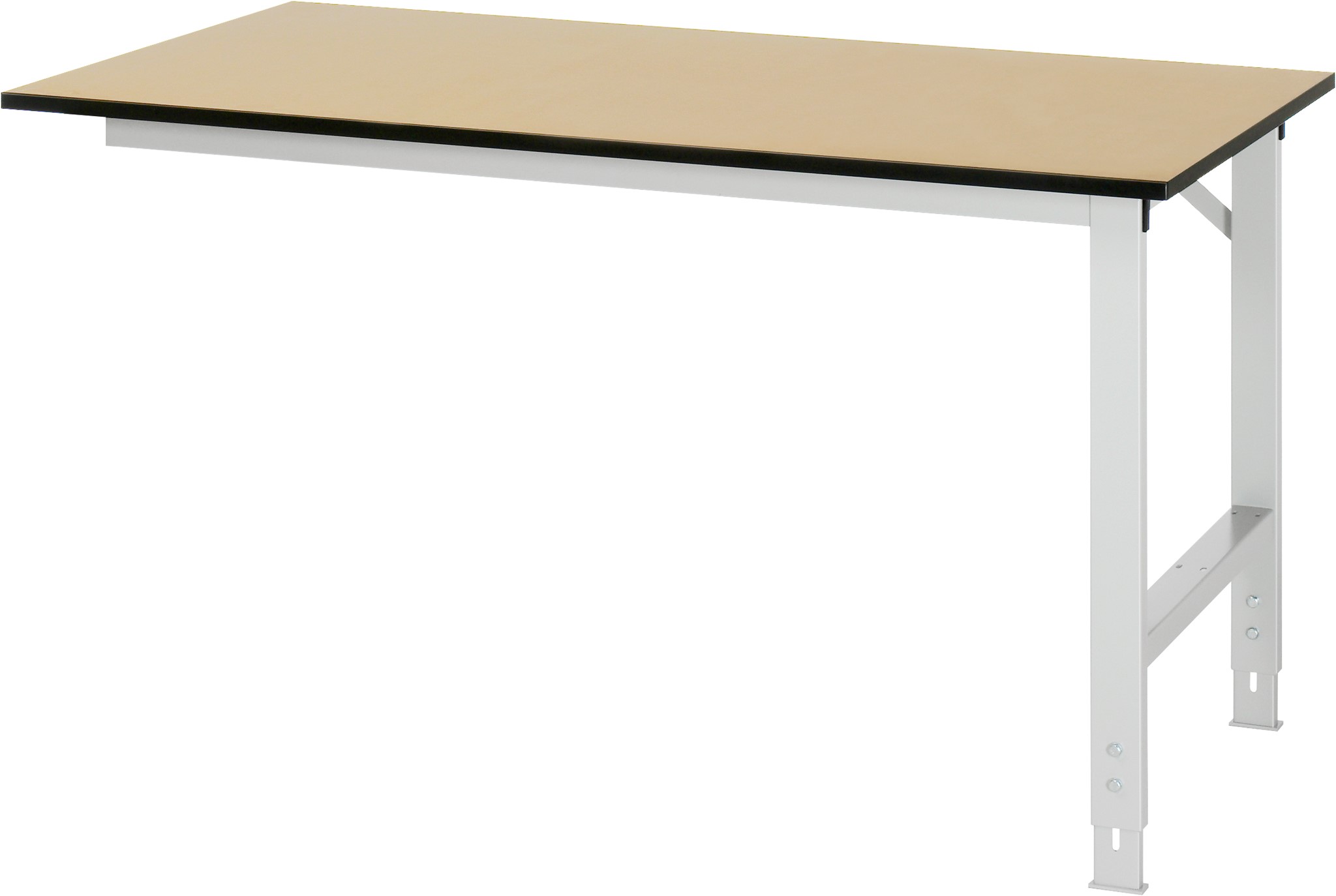 Anbautisch, B 1000 x T 800 x H 760-1080 mm, MDF-Platte 22 mm
