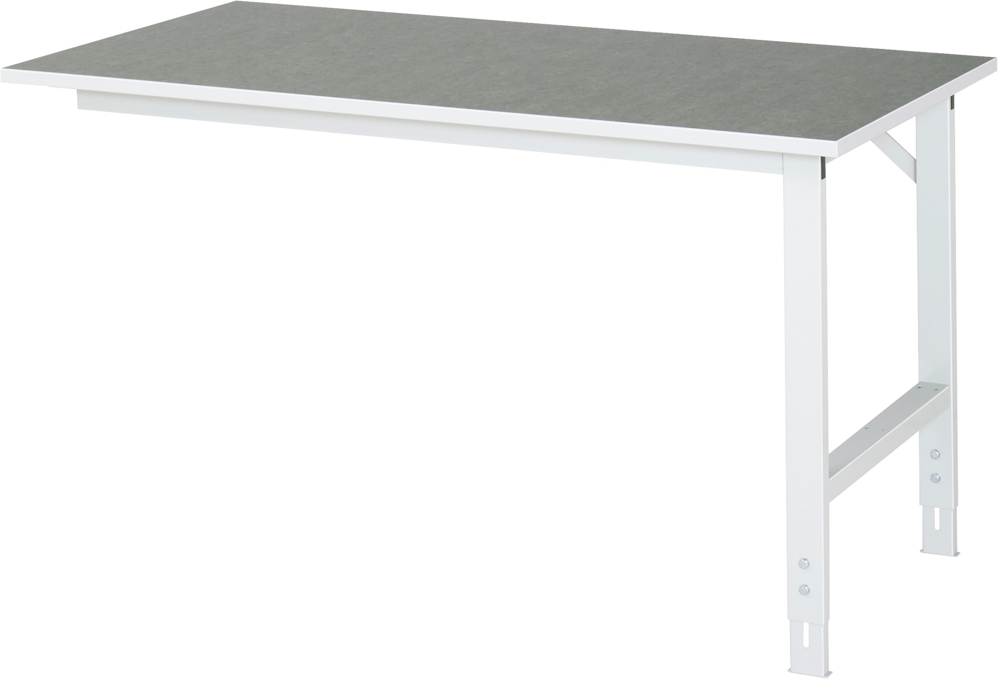 Arbeitstisch, B 2000 x T 800 x H 760-1080 mm