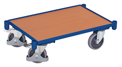 Euro-System-Roller, 605x410 mm BxT mit Boden/Rand