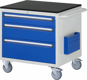 Montagewagen Modell XL3.16, B 770 x T 650 x H 790 mm, Melamin-Top 19 mm
