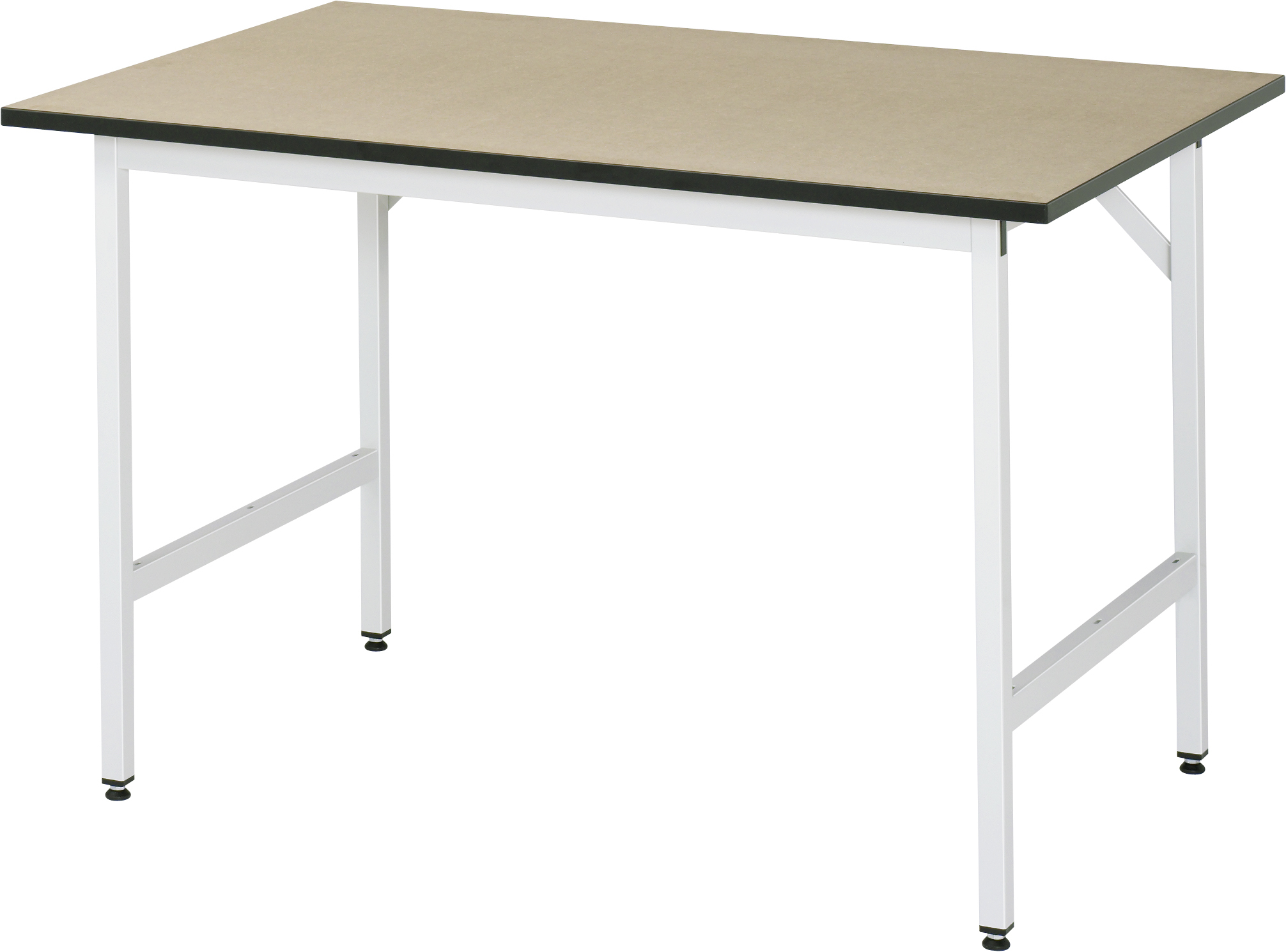 Arbeitstisch, B 1250 x T 800 x H 800-850 mm