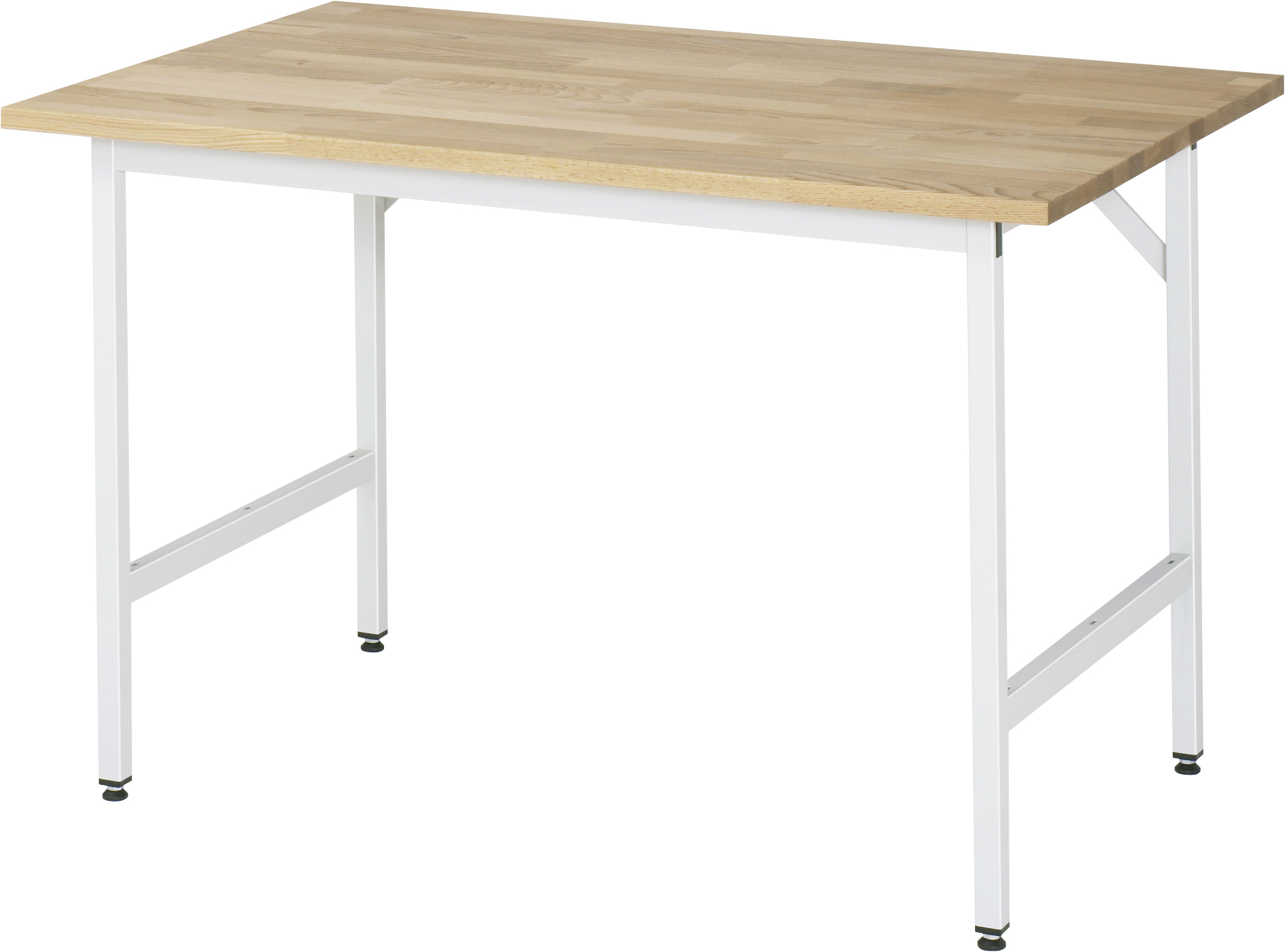 Arbeitstisch, B 1250 x T 800 x H 800-850 mm