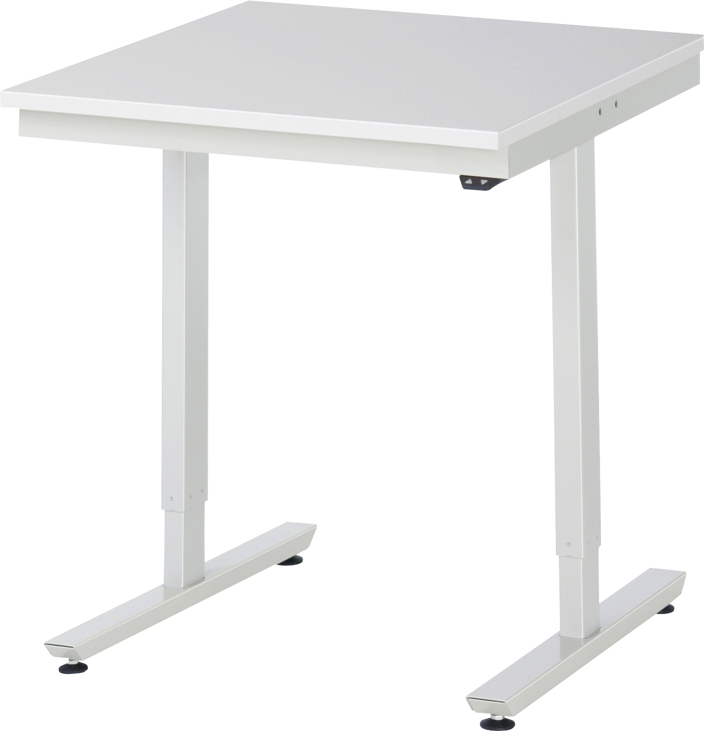 Arbeitstisch 750x800x720-1120 mm BxTxH mit Melamin-Platte 22 mm