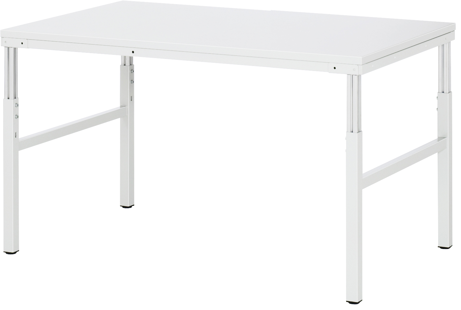 Basis-Arbeitstisch 1500x900x650-1000 mm LxTxH, EGB-Melaminarbeitsplatte