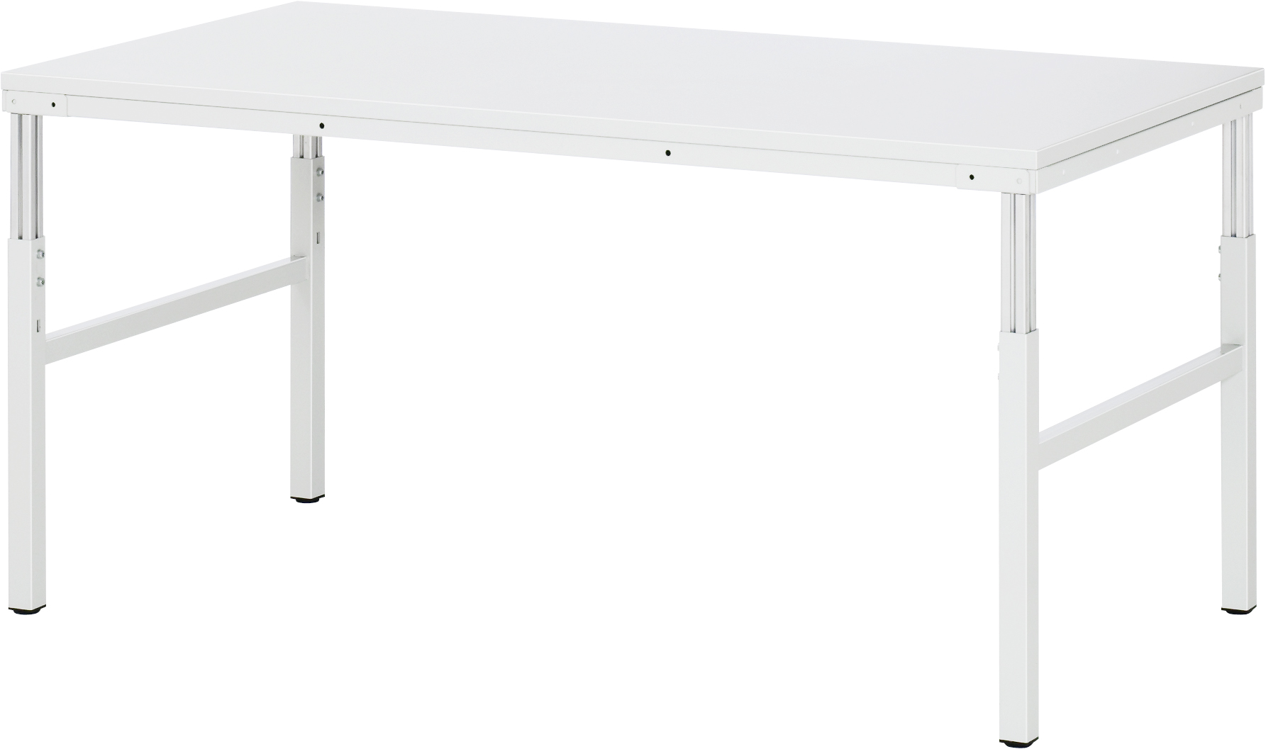 Basis-Arbeitstisch 1800x900x650-1000 mm LxTxH, Hartlaminat-Arbeitsplatte