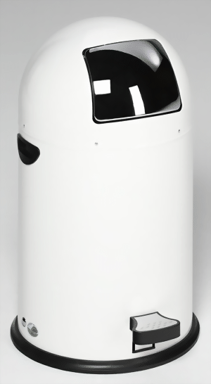 Abfallsammler 40 Liter mit Edelstahl Einwurfklappe