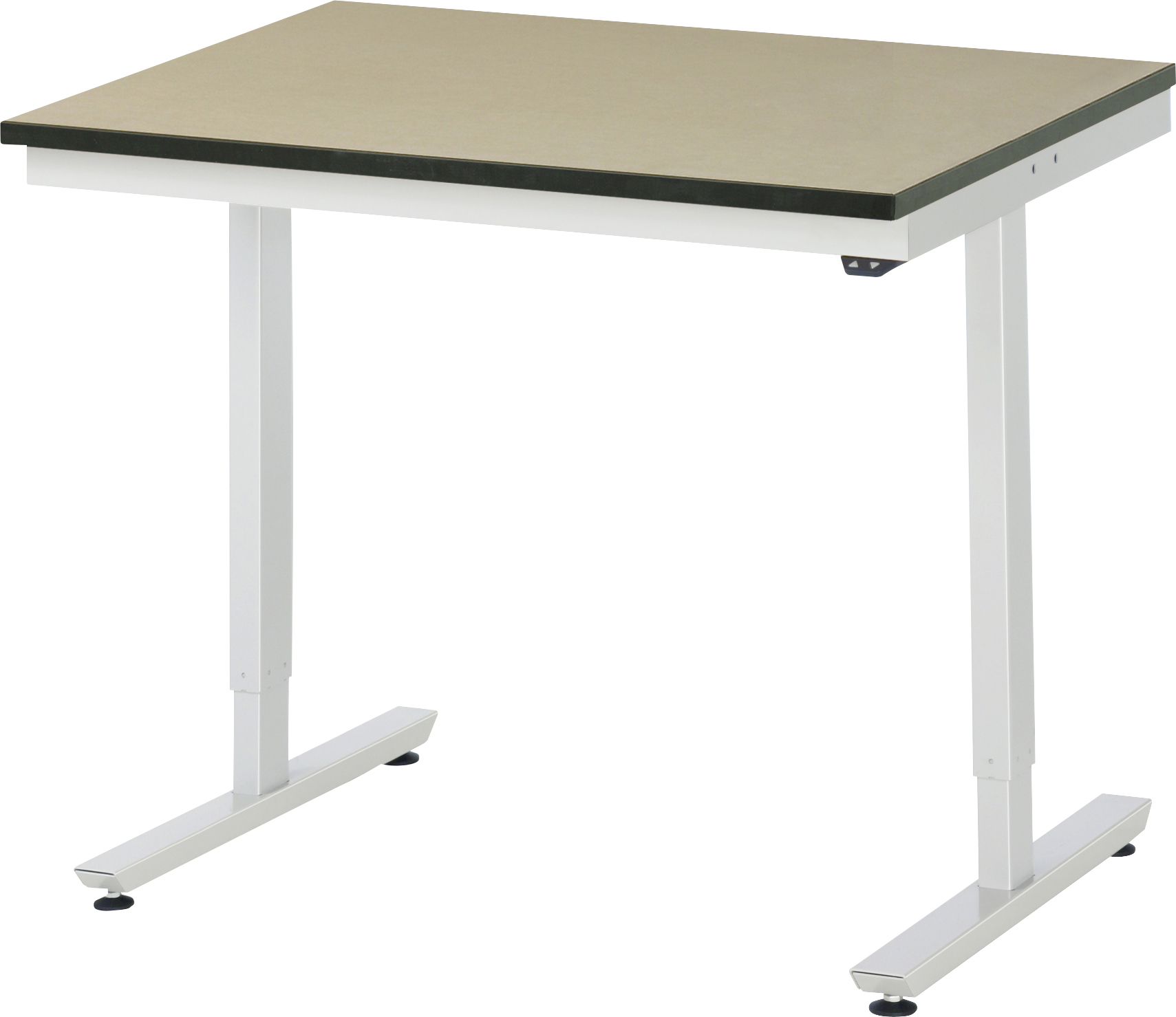 Arbeitstisch 1000x800x720-1120 mm BxTxH mit MDF-Platte 22 mm