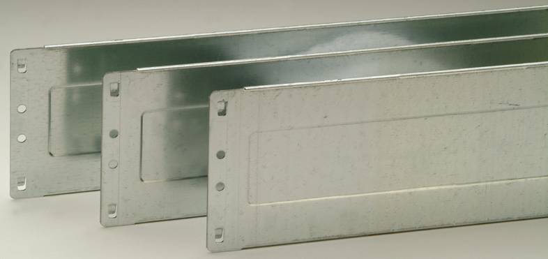 Schüttgutebenen-Abschluss für Regaltiefe 400 mm