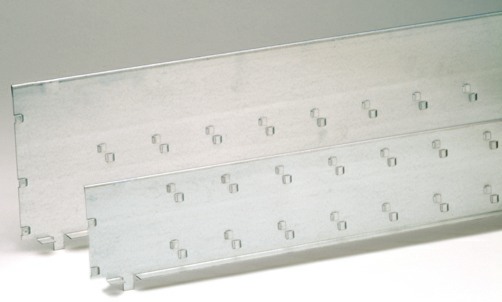 Schüttenleisten für Kleinteileregal Breite 875 mm