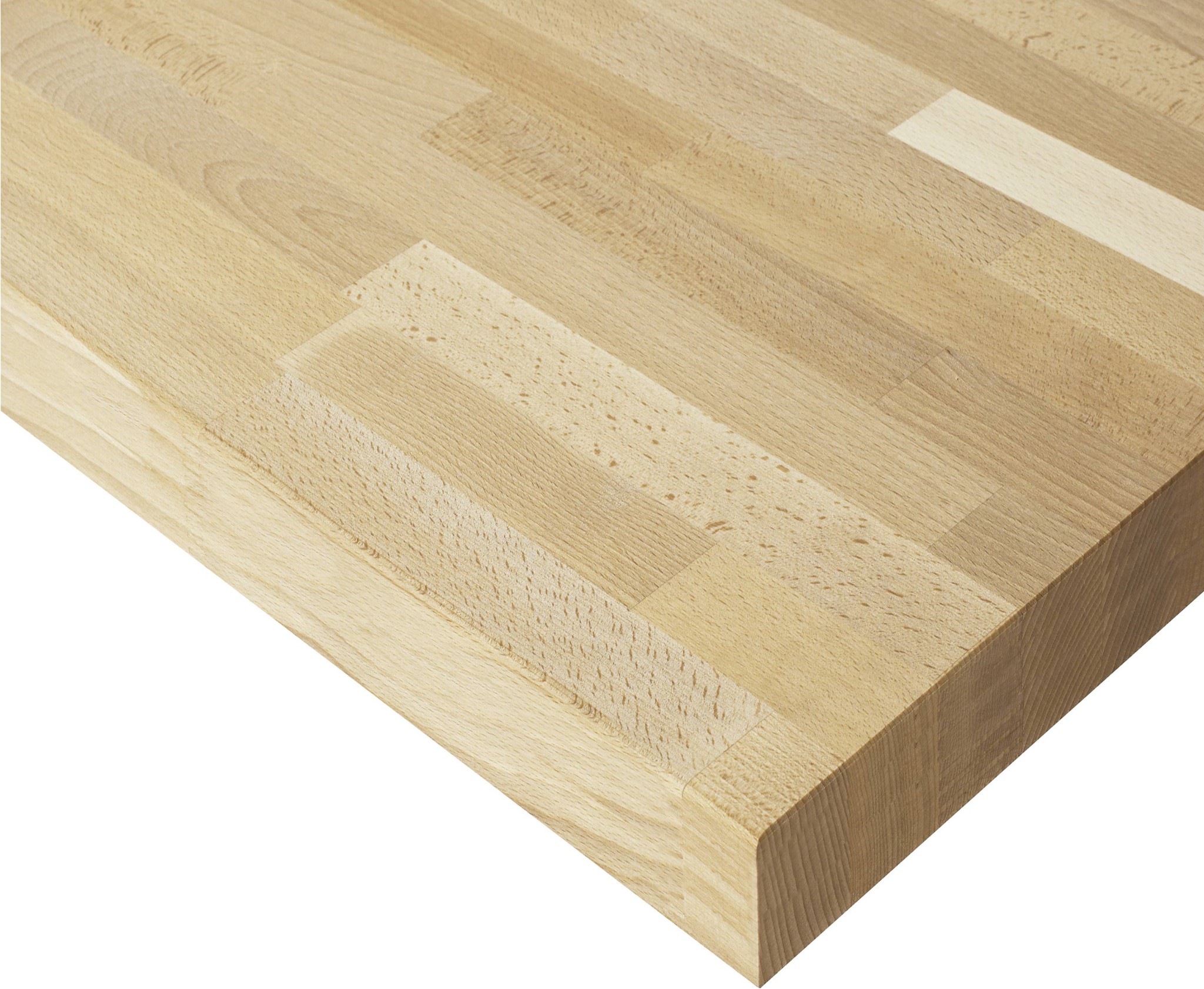 Buche-Massiv-Platte, Zuschnitt m²
