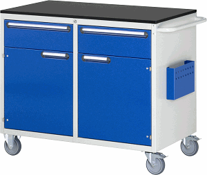 Montagewagen Modell LL5.8.8, B 1145 x T 650 x H 970 mm, Melamin-Top 19 mm