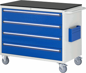Montagewagen Modell XXL5.1, B 1145 x T 650 x H 970 mm, Melamin-Top 19 mm