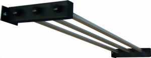 Effektenablage Alu für Kindergarten 2500 mm