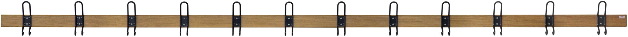 Hakenleiste Eiche Länge 3000 mm