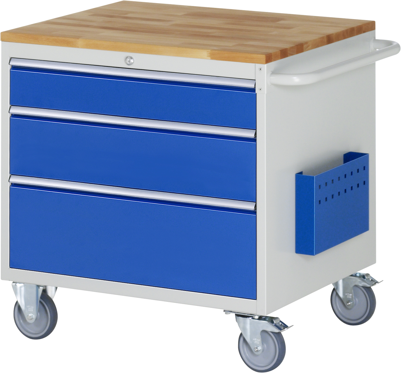 Montagewagen Modell XL3.16, B 770 x T 650 x H 795 mm, Buche-Top 25 mm