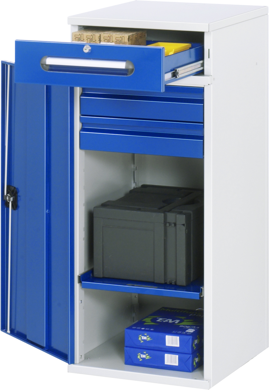 Beistellschrank-Stehpult, Modell 32 stationär