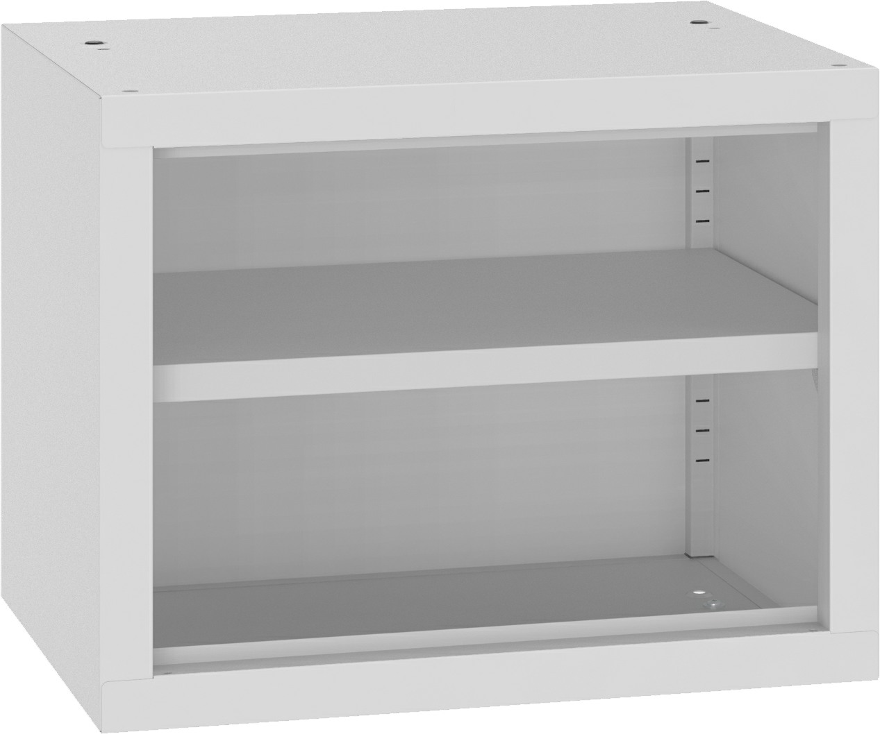 Aufsatz-/Wandhängeregal RZ 401 lx, 465x600x435 mm HxBxT