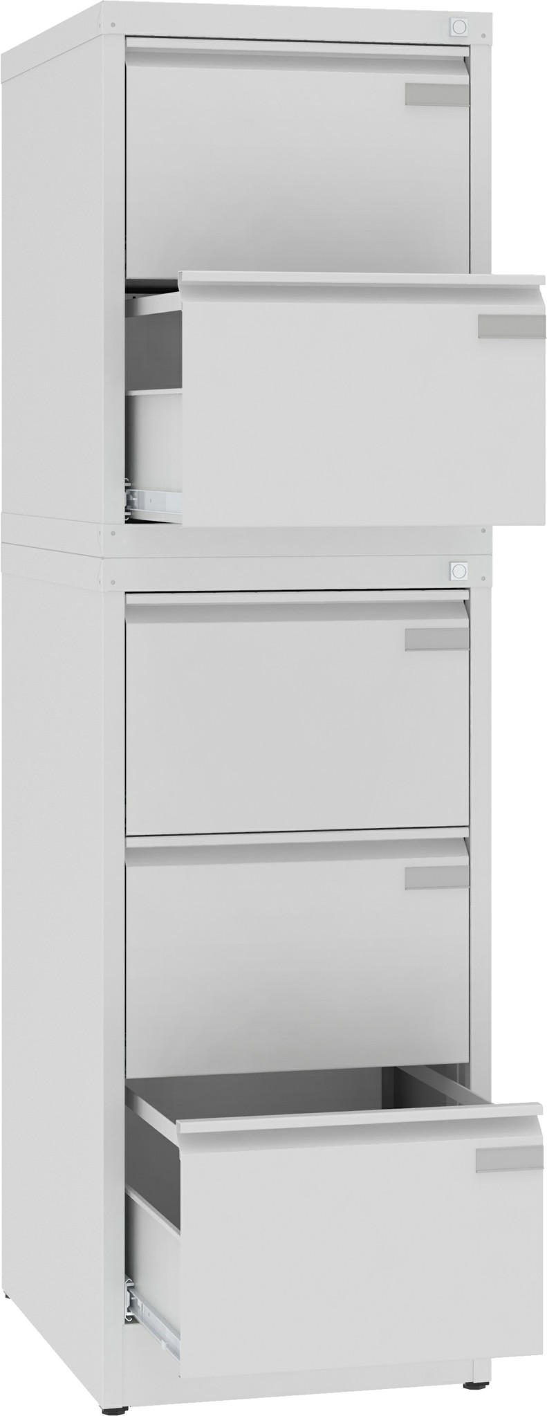 Hängeregisterschrank SZK 204, 1007x481x630 mm HxBxT mit 3 Schubladen, Bild 3