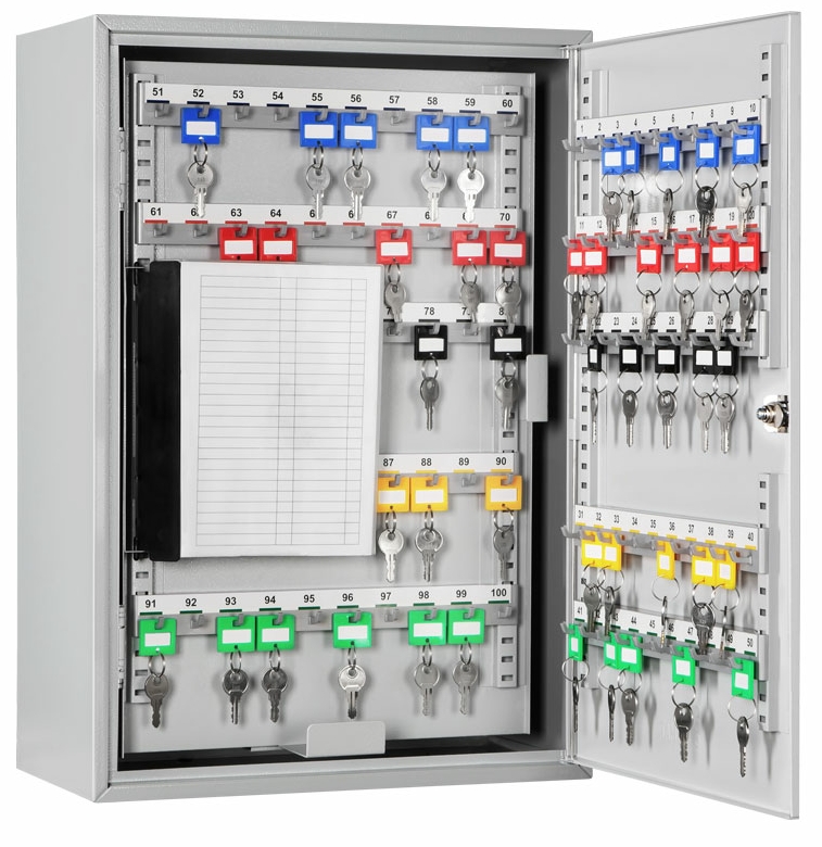 Schlüsselschrank GW-S 300, Farbe RAL 7035