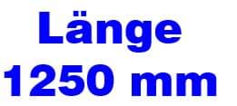 1250 mm Werkbanklänge