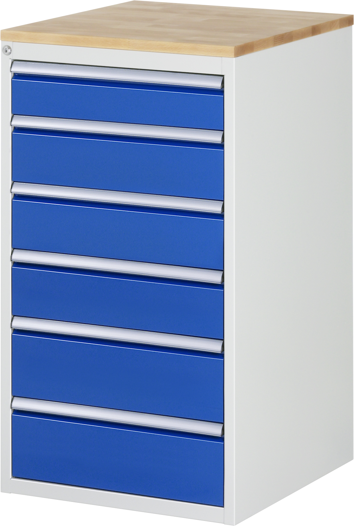 Schubladenschrank Modell L7.6, 1035 x 580 x 650 mm HxBxT