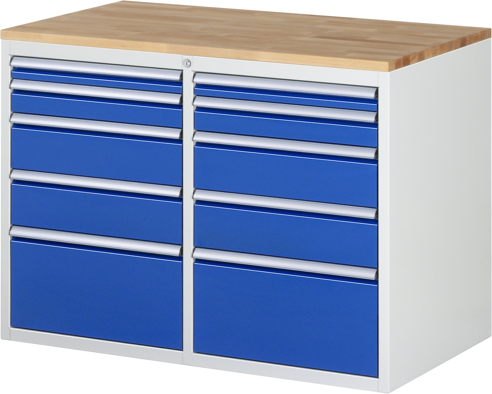 Schubladenschrank Modell LL5.2.2, 825x1145x650mm HxBxT
