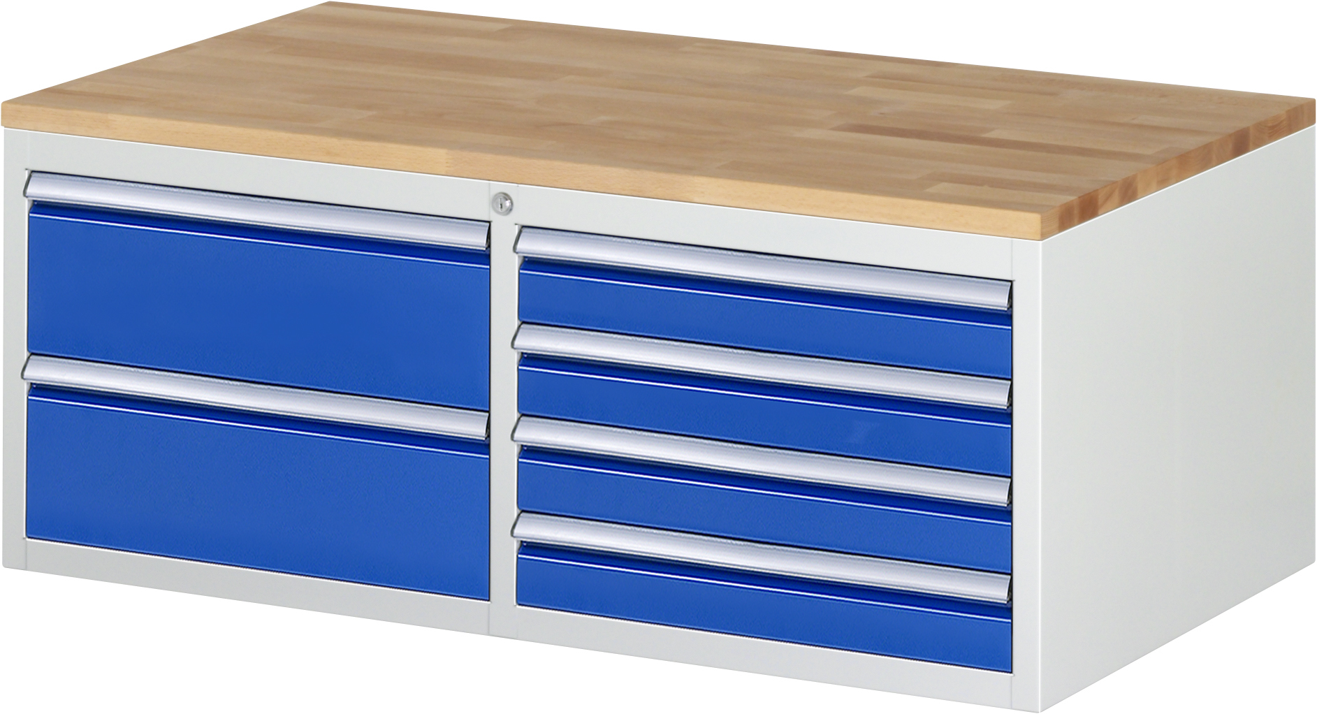 Schubladenschrank Modell LL2.0.7, 465x1145x650mm HxBxT