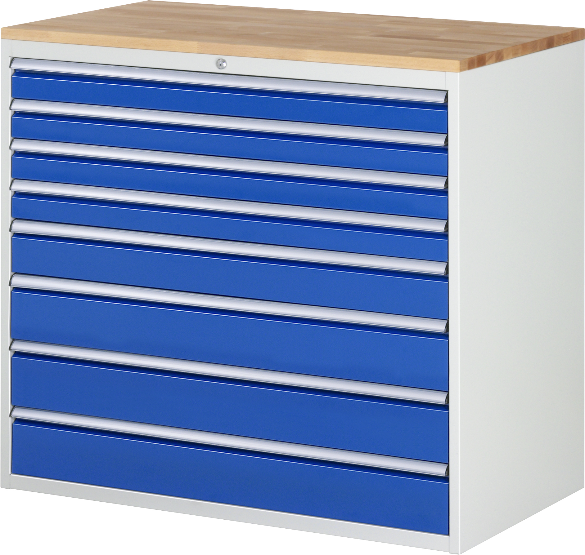Schubladenschrank Modell XXL7.8, 1035x1145x650mm HxBxT