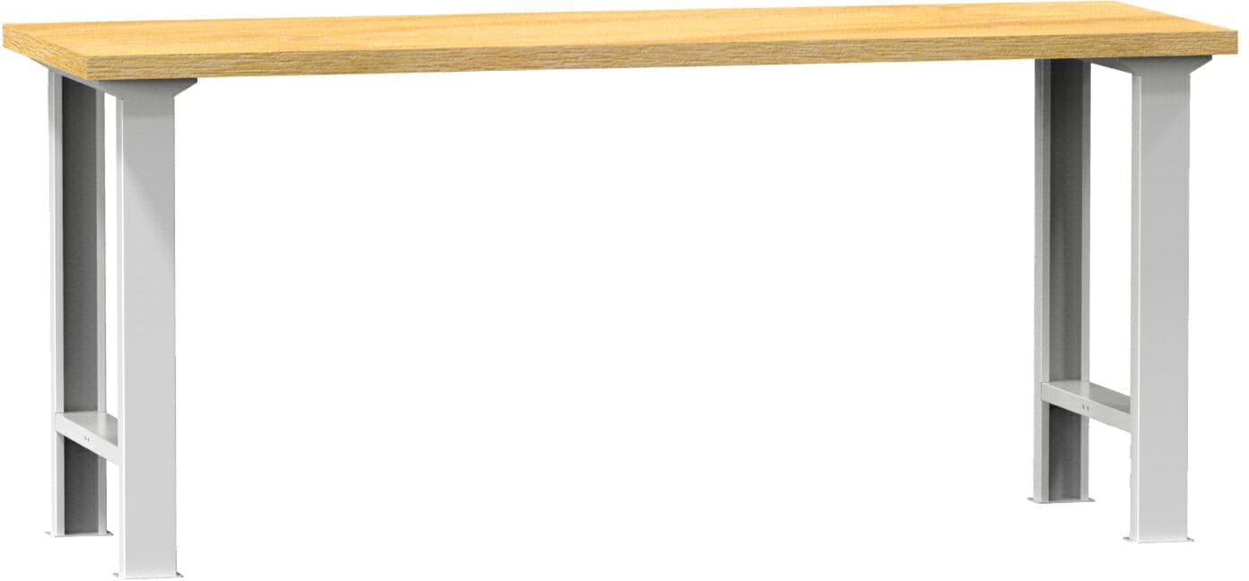 Werkbank fixe Höhe, 2500x800x880 mm LxTxH