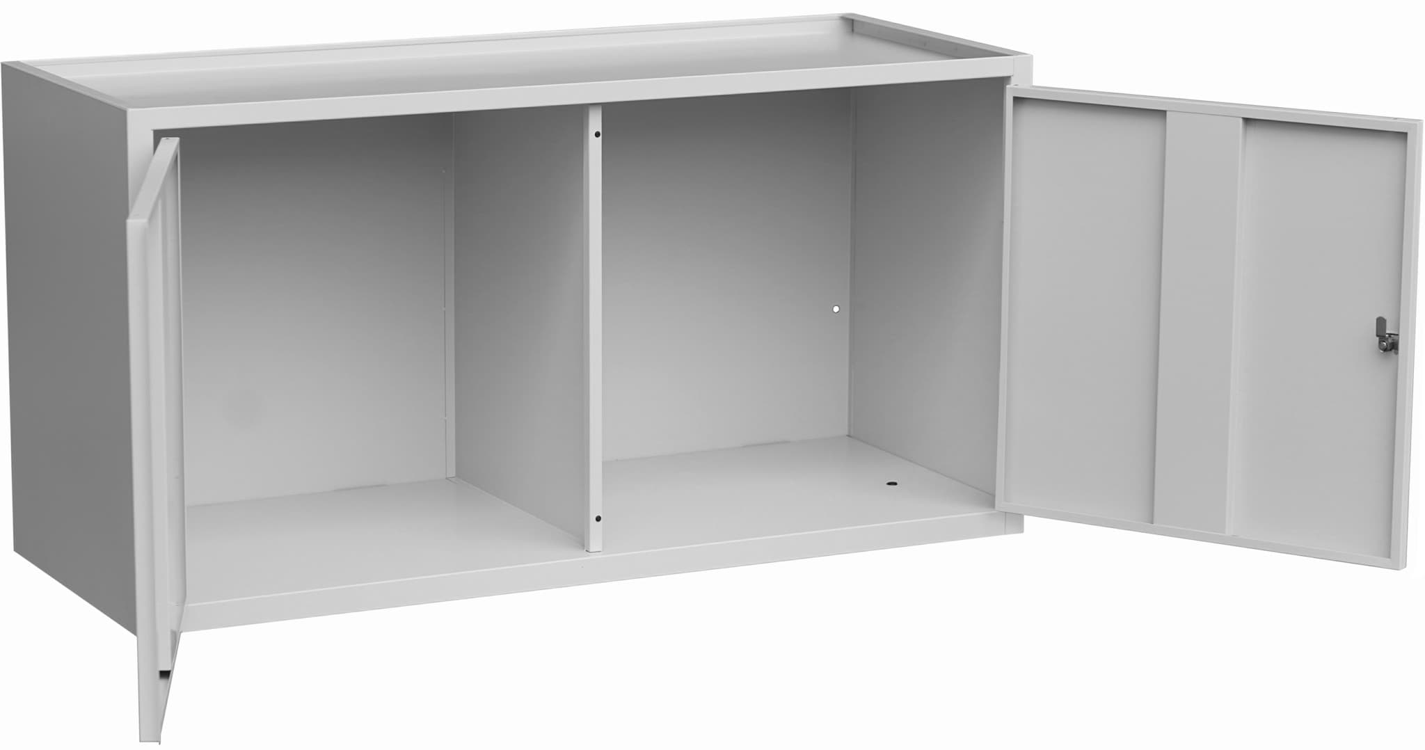 Pneuschrank, lichtgrau, 1400x725x550 mm BxHxT mit Rückwand