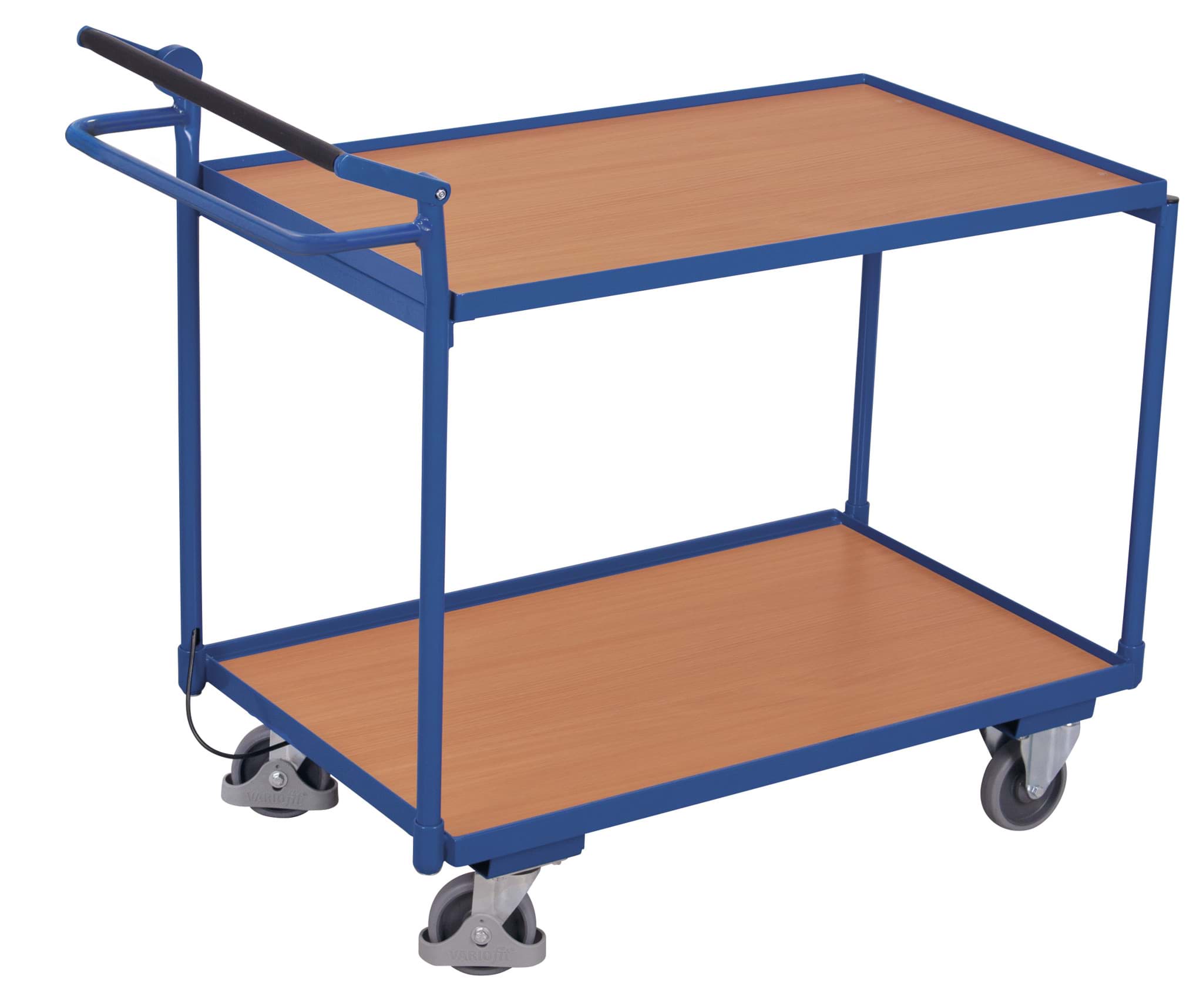 Tischwagen mit Totmannbremse, 1175x625x1045 mm BxTxH