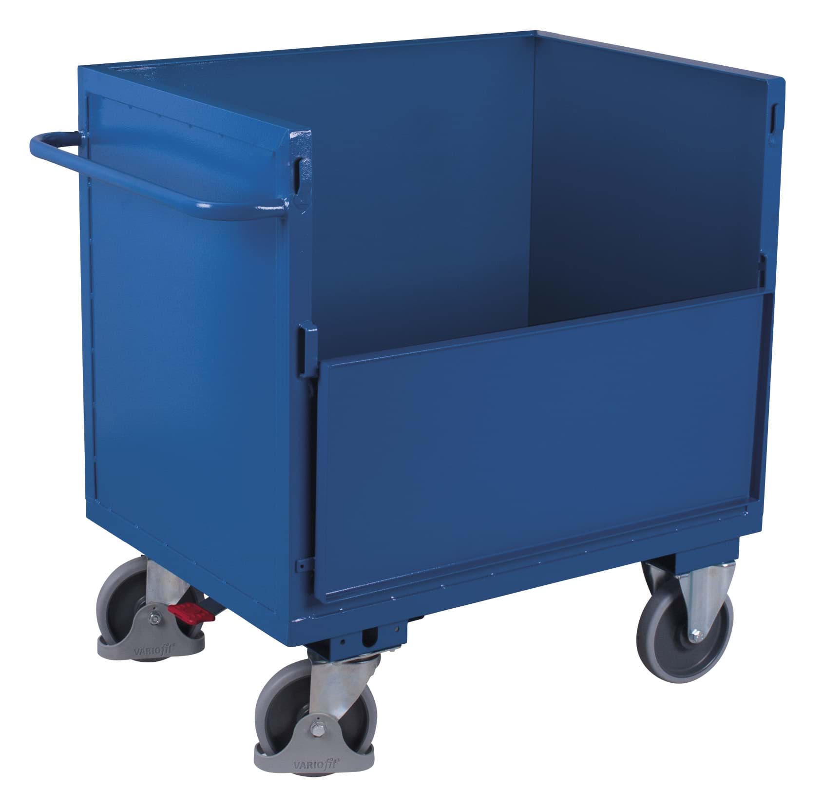 Kastenwagen Blechwände 990x690 mm BxT Ladefläche