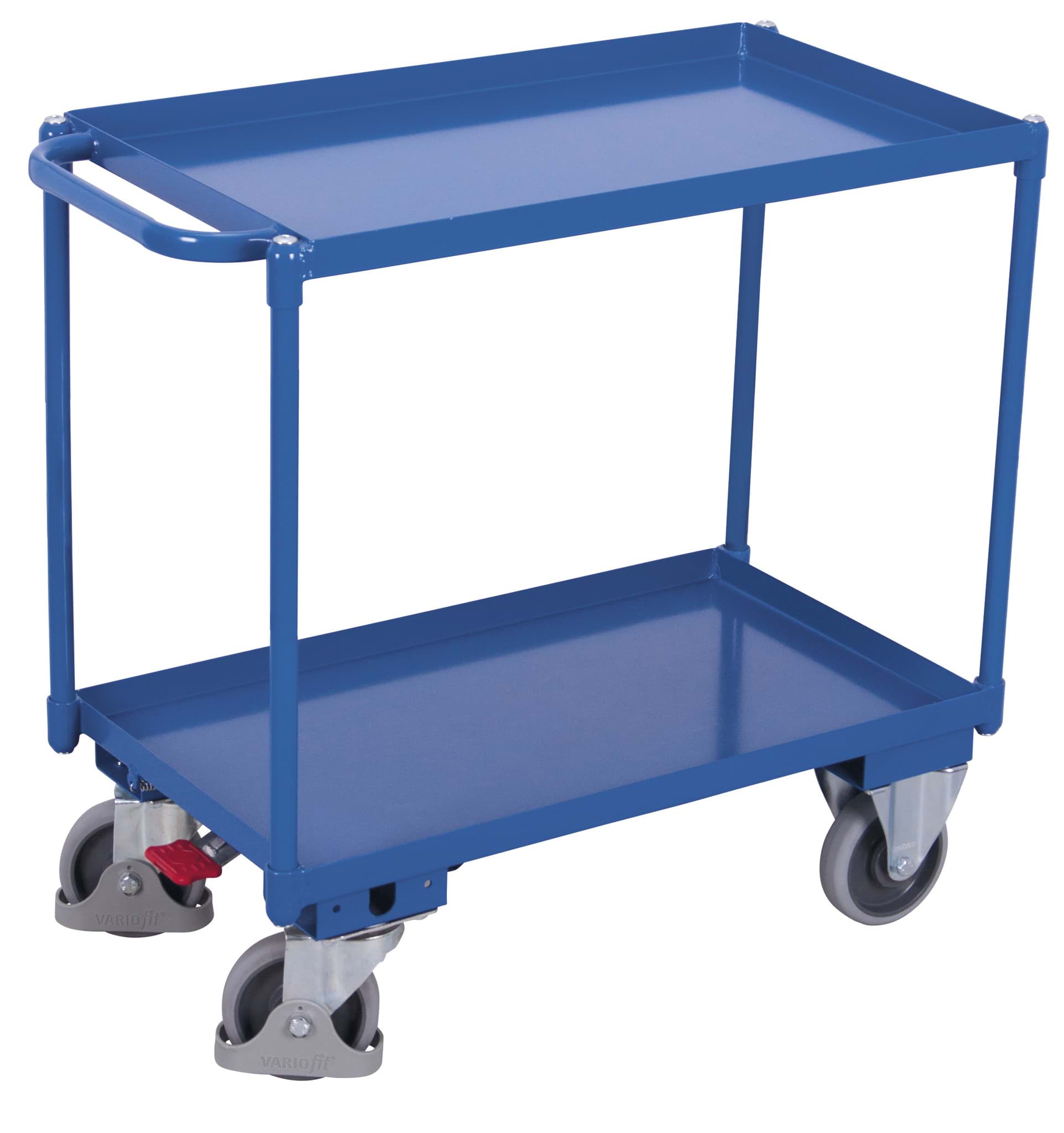 Tischwagen, 2 Wannenebenen, 985 x 500 x 910 mm BxTxH