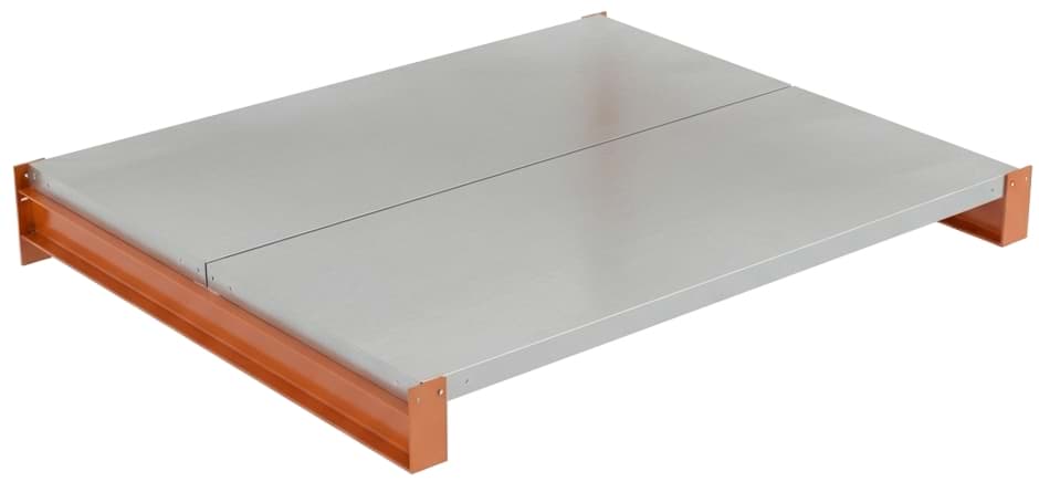 2x Fachboden 1280x500mm BxT für Kragarmregal Standard