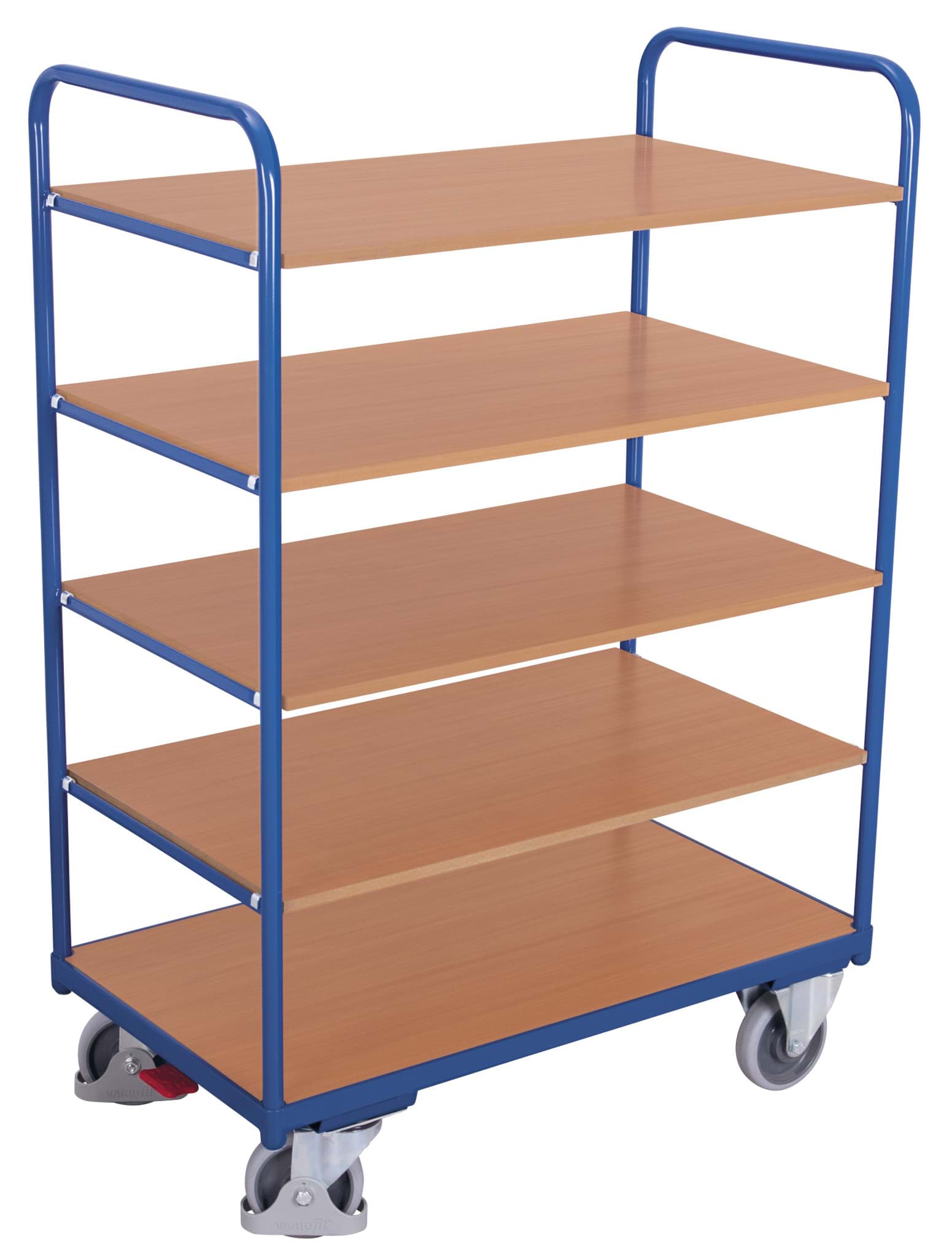 Etagenwagen, 5 Ebenen 910 x 500 x 1530 mm BxTxH