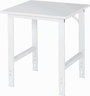 Arbeitstisch, B 750 x T 800 x H 760-1080 mm