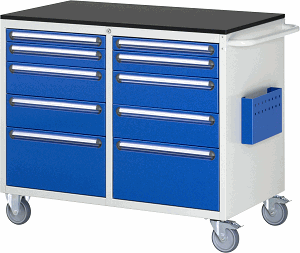 Montagewagen Modell LL5.2.2, B 1145 x T 650 x H 970 mm, Melamin-Top 19 mm