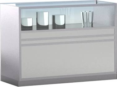 Tischvitrine