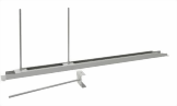 Fachteilerstäbe inkl. Feststellschraube, Länge 600 mm