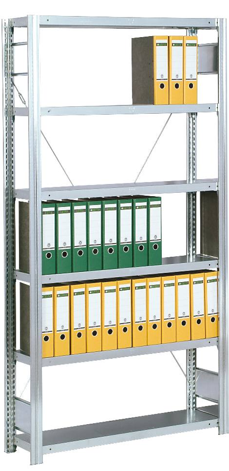 Büro-Grundregal 2000x1005x300 mm HxBxT