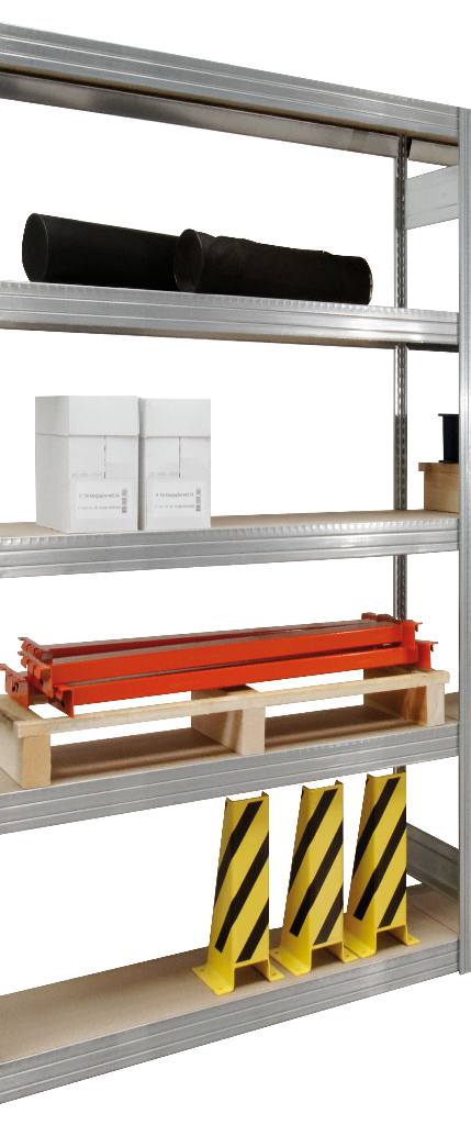 Anbauregal 2500x1005x400 mm HxBxT