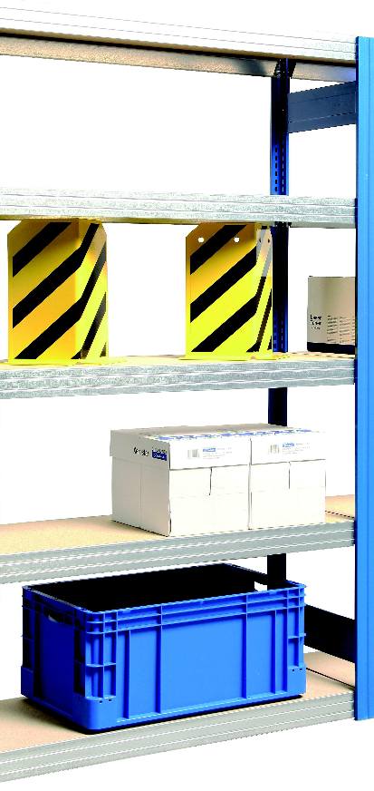 Anbauregal 2000x1285x500 mm HxBxT in diversen Farben