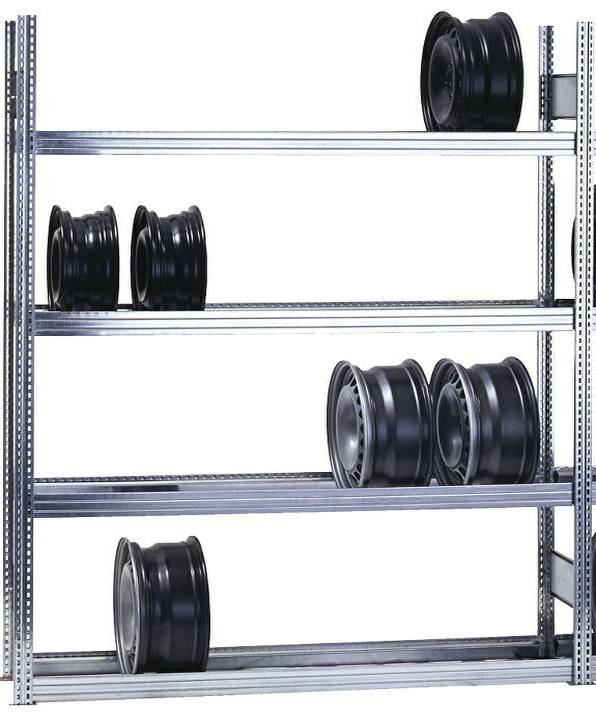 Felgen-Grundregal 2500x1695x300 mm HxBxT