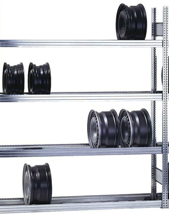 Felgen-Anbauregal 2500x1695x300 mm HxBxT